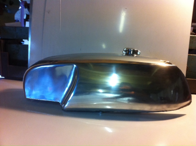 Rickman ALUMINUM TANK リックマン製アルミタンク Rickman Style Tank Price £1295, will Fit Kawazaki Z1, Honda 750